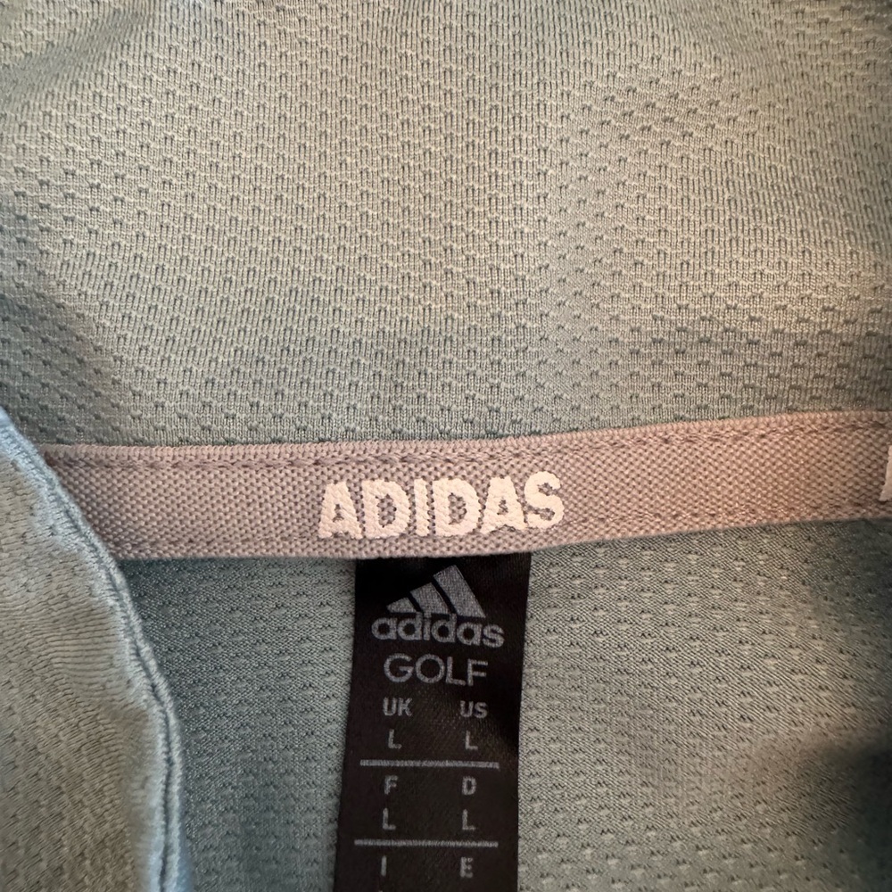 Adidas Sky Blue Golf Polo